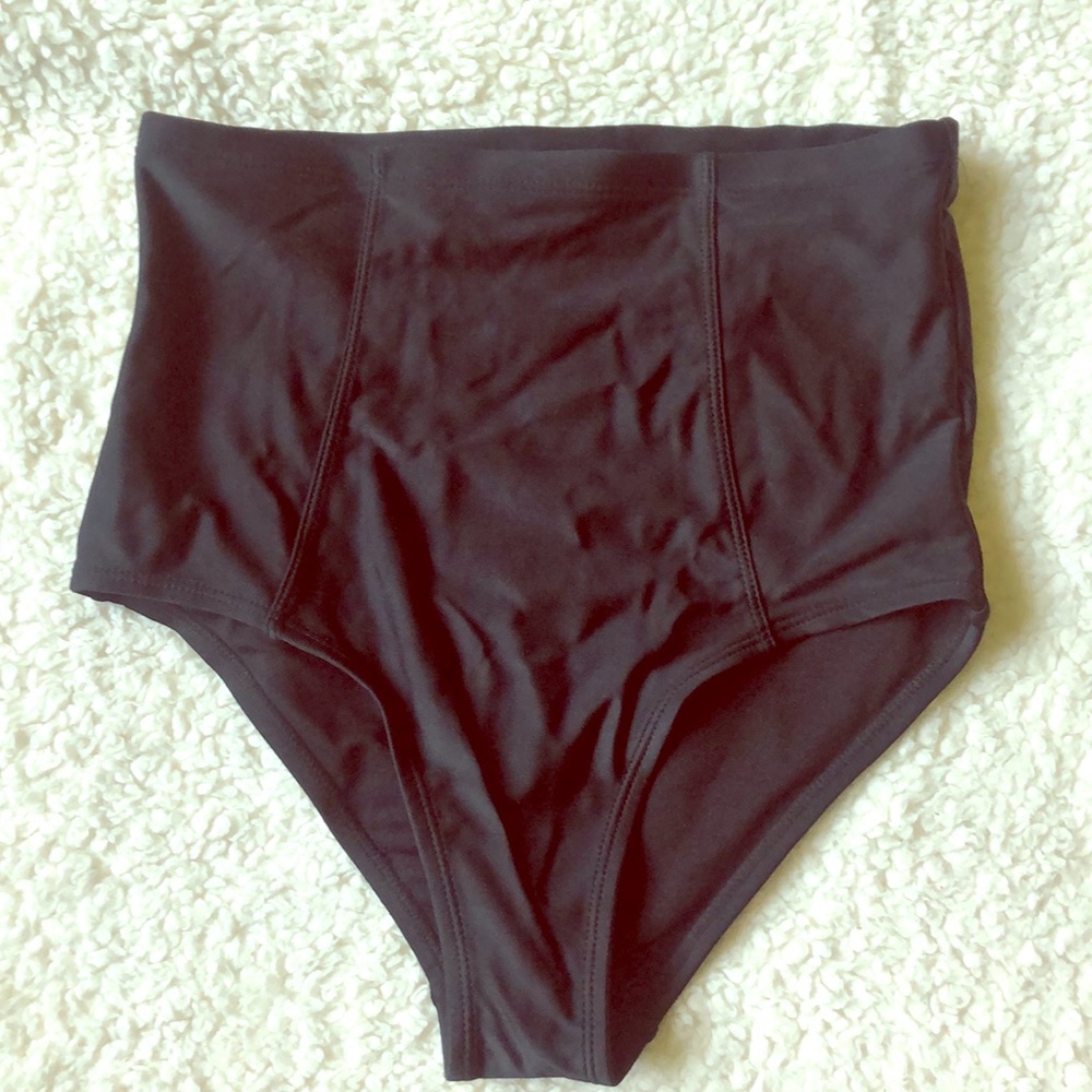 Old Navy High Waisted Black Bikini Bottoms XS